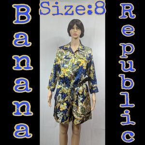 🌻NWT SILK LIMITED EDITION BANANA REPUBLIC